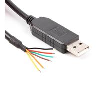 Cable convertidor USB-TTL SER 5V extremo de cable - TTL-232R-5V-WE