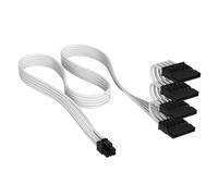 Cable Corsair CP-8920455 4 x SATA 15-pin 0,75 m Blanco