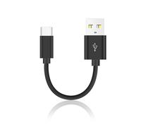 Cable corto USB a tipo C de 10 cm, cable de carga de alta velocidad, compatible con transferencia de datos para teléfonos inteligentes de la serie 15, transferencia de datos de alta velocidad