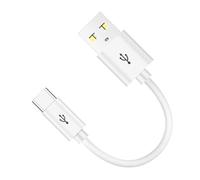 Cable corto USB a tipo C de 10 cm, cable de carga de alta velocidad, compatible con transferencia de datos para teléfonos inteligentes de la serie 15, transferencia de datos de alta velocidad