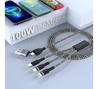 Cable corto USB C a micro USB de 1 pies, cable micro USB a USB C, cable de nailon trenzado OTG tipo C a micro USB Android compatible con MacBook Pro Air S21 S20 S10 Pixel 5/4/3/2, etc. (30 cm)