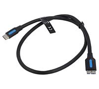 Cable CQABD USB 3.0 Micro USB-B Plug,USB C Plug niquelado VENTION