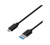 Ewent EW-100117-010-N-P cable USB 1 m 3.2 Gen 2 (3.1 Gen 2) USB B USB C Negro