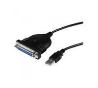 Cable db25 a usb tipo a startech 1.86m - hembra - macho - negro