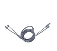 Cable DC/USB-C a Ethernet de 2 pulgadas para Mini - 5 m de datos resistentes al aire libre y cable de suministro de energía de 10 A, Gigabit (1000 Mbps) + PD (dos en )