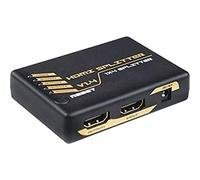 Dcu Tecnologic 1x4 Mini Hdmi Splitter One Size Black