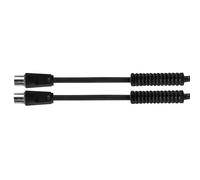 Cable DCU Tecnologic para Antena de Satélite Macho-Hembra con Filtros Negro 1.5 m