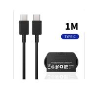 Cable de 1 m para Samsung Galaxy A72, A52 y A32 (Reino Unido), cargador superrápido de 25 W, cable con enchufe