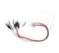 Cable de 12 V, precableado para SMD LED 0402, diodos emisores de luz blanca cálida, paquete de 20 (blanco)