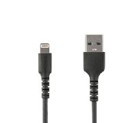 Cable USB A Macho - Lightning Macho (1 m) Negro - STARTECH