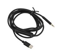 Cable de 2,5 Mm a Tipo C, Cable de con Núcleo OFC Tejido de Primera Calidad de 4,9 Pies para QC25 QC35 QC45 NC700 OE2 AE2, Cable Auxiliar USB C con Vida de Flexión de 15000