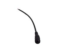 Cable de 2 Pines de 15/30cm, Conector Macho Hembra de CC, Conector de Fuente de alimentación de 22awg, Cable en Espiral de 12V, 5,5x2,1mm, Enchufe Adaptador for Tira CCTV(DC Female 20cm,5pcs)