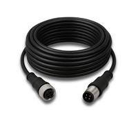 Cable de 30 mts con conector m12 para kits ahd de visión trasera yate