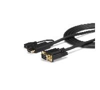 Startech Converter Hdmi Vga 3 M One Size Black