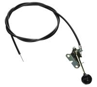 Cable de 60 Pulgadas para Murray para oregon 60-522 Cable de | Longitud 60 pulgadas, 3/16", para ajuste para preciso motor, mango negro ergonómico, repuesto directo