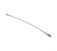 Cable de accionamiento paso a paso de ejercicio de alambre de acero para gimnasio en casa para mini máquina paso a paso pieza de repuesto suave rebote 351 mm plata (360 mm)