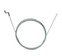 Cable de acelerador de alambre de acero flexible con gancho en Z y boquilla de tornillo de acero para reparar sistemas de aceleración en cortadoras de césped, tractores de eje único