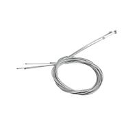 Cable de acelerador para motocicleta, Cable de embrague de 1,2 M y 1,8 M de largo, Cable de acero para freno delantero y trasero Cable de embrague moto(5pcs 1.8mAccelerator)