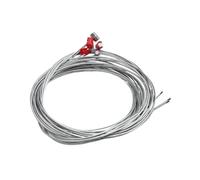 Cable de acelerador para motocicleta, Cable de embrague de 1,2 M y 1,8 M de largo, Cable de acero para freno delantero y trasero Cable de embrague moto(5pcs 1.8m Clutch)