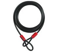 ABUS Cable de trabilla Cobra negro 10 mm / 500 cm