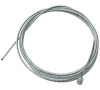 Cable de acero de 125cm, 1.2mm con terminal; ideal para asegurar, sostener y tensar en diversas aplicaciones industriales.