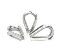 Cable De Acero Inoxidable 316, Manga Protectora, Dedales, Aparejo, Anillo Corazón Pollo, Pieza Trabajo Fijación, 1-10 Uds. M2 M3 M4-M28(M24-1Pcs)