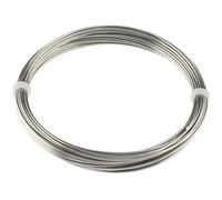 Cable de Acero Inoxidable,Cuerda de Alambre 1 pieza de a 100 metros alambre acero inoxidable 304 blando/duro 0,02 a 3 mm diámetro for amarre una sola hebra, hierro blando a prueba óxido(0.7mm X 50m)