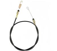 Cable de activación de rastrillo de alimentación de acero de 46.5 pulgadas, línea de tracción de repuesto con conducto de 38 pulgadas para Jonsered para Redmax para Poulan