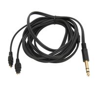 Cable de actualización de audio compatible con Sennheiser HD650, sonido mejorado y mayor durabilidad. Cable OFC con conector de 6,3 mm chapado en