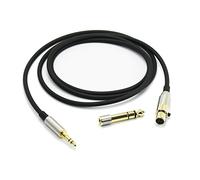 Cable de actualización de audio de repuesto compatible con auriculares AKG K240, K240S, K240MK II, Q701, K702, K141, K171, K181, K271s, K271 MKII, M220, Pioneer HDJ-2000, 1,2 metros/4 pies