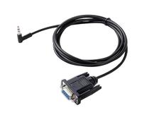 Cable de actualización de Conector de Audio de 9 Pines DB9 Hembra RS232 a Forma de L de 3,5 mm for Consola de Puerto Ex-Link de TV(1.8M)