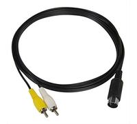 Cable de adaptador de vídeo AV RCA Audio Video para Sega Genesis 1 Mega Drive Master System