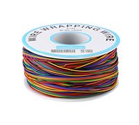 Cable de aislamiento de color, P/N B-30-1000 280M Prueba de aislamiento de color de 8 cables Cable de envoltura Cable de cobre sólido estañado