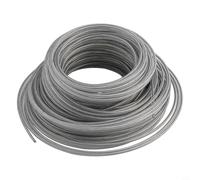 Cable de alambre de acero de 3 mm, 35 m de largo para todo tipo de equipos de césped