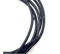 Cable de alambre revestido de 10M 28 26 24 22 20 18 16 AWG Cable de señal de cobre 2 3 4 5 6 7 8 10 Core Cable de audio electrónico suave UL2464(Black 18AWG,10Cores)