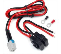 Cable de alimentaci??n de CC de 4 pines y 12 AWG para radios Yaesu FT-450D, FT-891, Kenwood TS-480, TS-590SG, TS-890s e Ico.