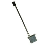 Cable de alimentaci?n de ventilador IDE a 3 pines, convertidor de refrigeraci?n para PC, 1 unidad