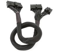 Cable de alimentaci??n modular de 10+18 pines a 24 pines para Corsair RM550X RM650X RM750X RM850X RM1000X