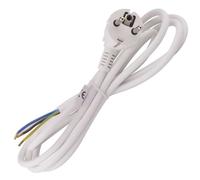 Emos Flexo de Cable de PVC 3 x 0,75 mm, 5 m, Color Blanco, KF de CR2 H05VV-F F3 hy005 de F