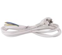 Emos Flexo de Cable de PVC 3 x 0,75 mm, 3 m, Color Blanco, KF de CR2 H05VV-F F3 hy005 de F
