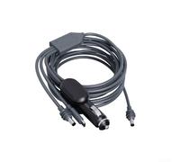 Cable de alimentación 3 en 1 DC-DC Boost para Starlink para MINI, cable de repuesto de 12-24 V a 30 V con diseño impermeable, línea de datos tipo C de 3 m/5 m para coche RV (5 metros)