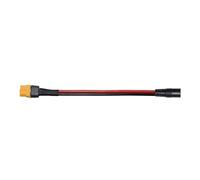 Cable de alimentación a DC5521 Cable Adaptador Macho a DC5, 5mm x 2, 1mm para Fuente de alimentación de Pantalla FPV y Adaptador de Panel Solar para Modelos