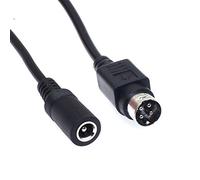 Cable de alimentación, adaptador convertidor para SATO TG-5011-19V-ES LCD/TFT FSC Futro S400 AD-1260B TK-5377, Avtex W153D TV, AK083, SAWA-010500, monitor LCD TV DVR, hembra de 5,5 mm a 4 pines