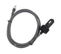 Cable de alimentación adaptador de cargador de coche para mini cable de 12 V-24 V CC, salida estable de 100 W para caravana, camping, negro (2 m)
