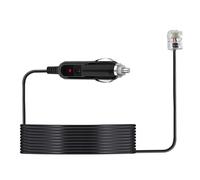 Cable de alimentación automotriz RJ11 - Cable Reductor de 12 V 2 A, càble Detector dè Radar | Redline 360c MAX Detector d́e Radar Accesorio dë Carga para vehículos