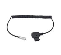 Cable de alimentación BMPCC D-Tap a 4K 6K Pro Adecuado para cámara de Cine de Bolsillo Blackmagic 4K y batería de Montaje en V, Weipu SF6 de 2 Pines Hembra a P Tap, 18 a 59 Pulgadas de Longitud