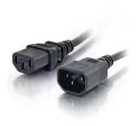 C2G Alargo de - Cable (2 m, Male connector / Female connector, C14 acoplador, C1
