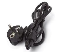 Cable de alimentación - Cable Red Tipo trébol de 1.5 m, con Capacidad para conectar Dispositivos electrónicos y asegurando una conexión Estable.