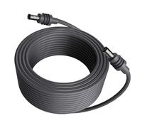 Cable de alimentación CC a CC para Starlink para mini, cable de extensión de 18 AWG con conectores gruesos para acampar al aire libre, caravana, gris, 2 m