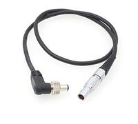 Cable de alimentación CC de 2 pines a bloqueo para Z CAM E2 F6, ARRI Alexa Camera a PIX-E SmallHD Atomos Ninja V Monitor